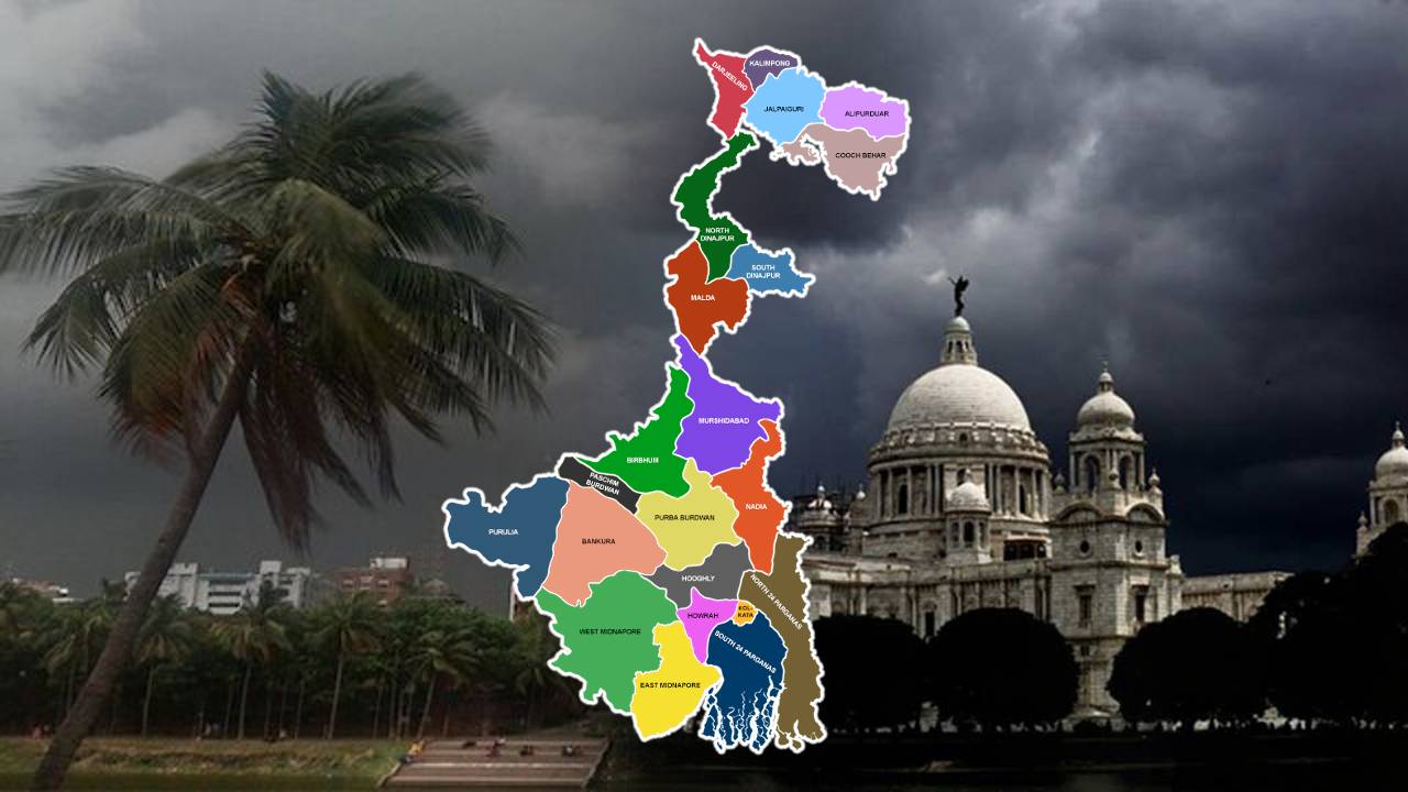 kolkata weather bristi rain south bengal monsoon কলকাতার আবহাওয়া