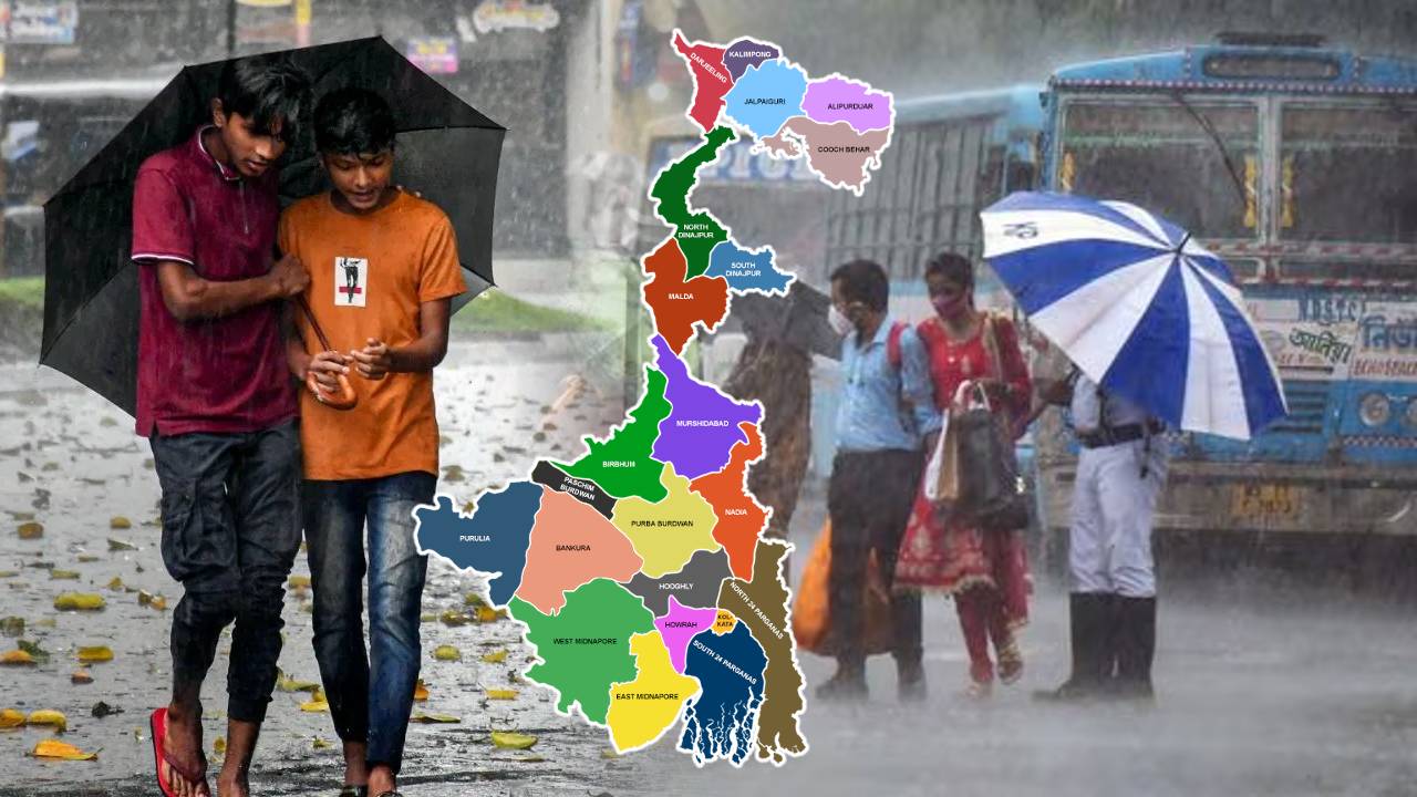 weather bristi rain kolkata দক্ষিণবঙ্গ, আবহাওয়া, কলকাতা, ভারী বৃষ্টি