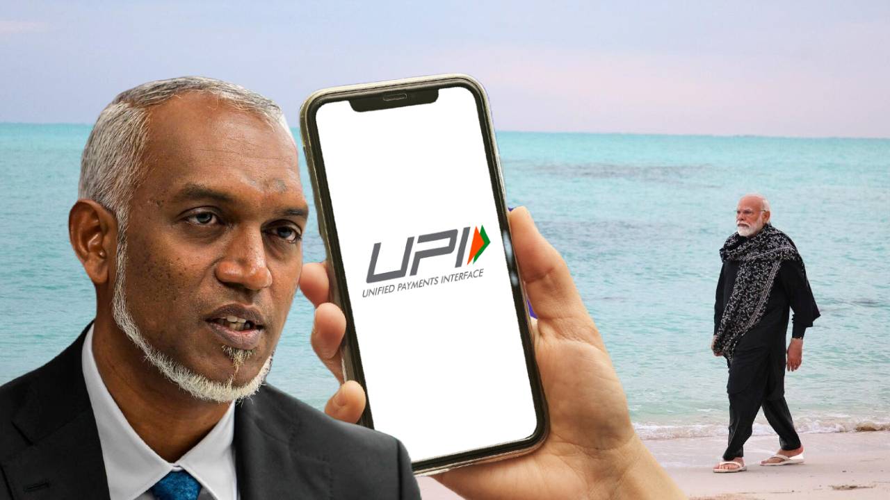 india maldives upi