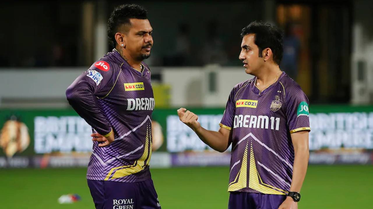 sunil narine gautam gambhir