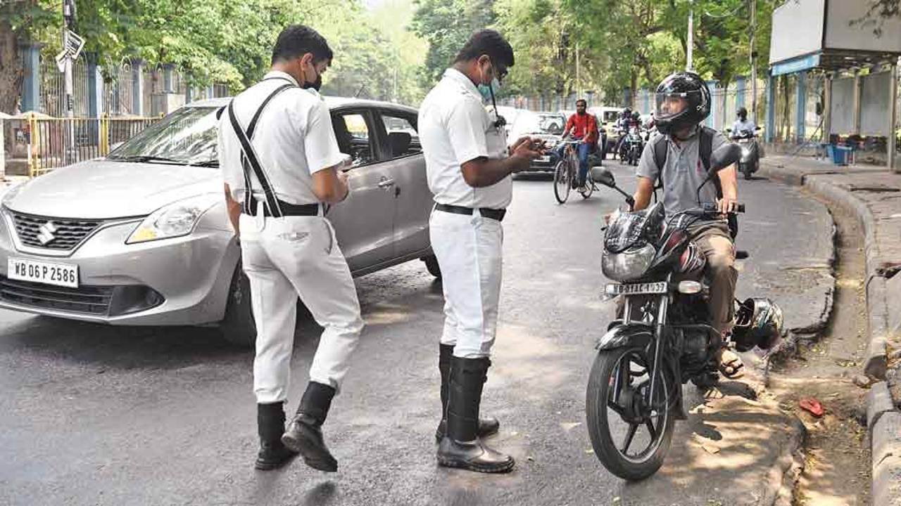 traffic challan police