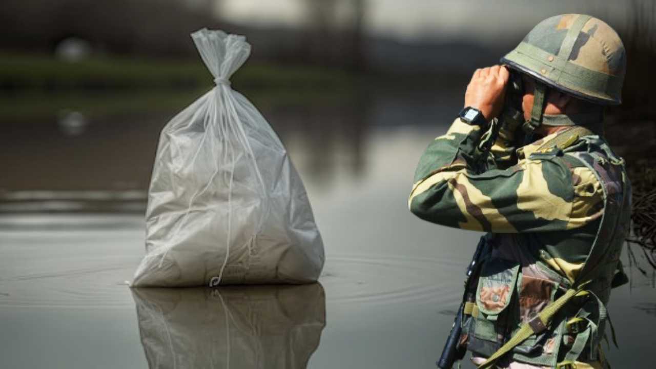 bag recovered from bangladesh border