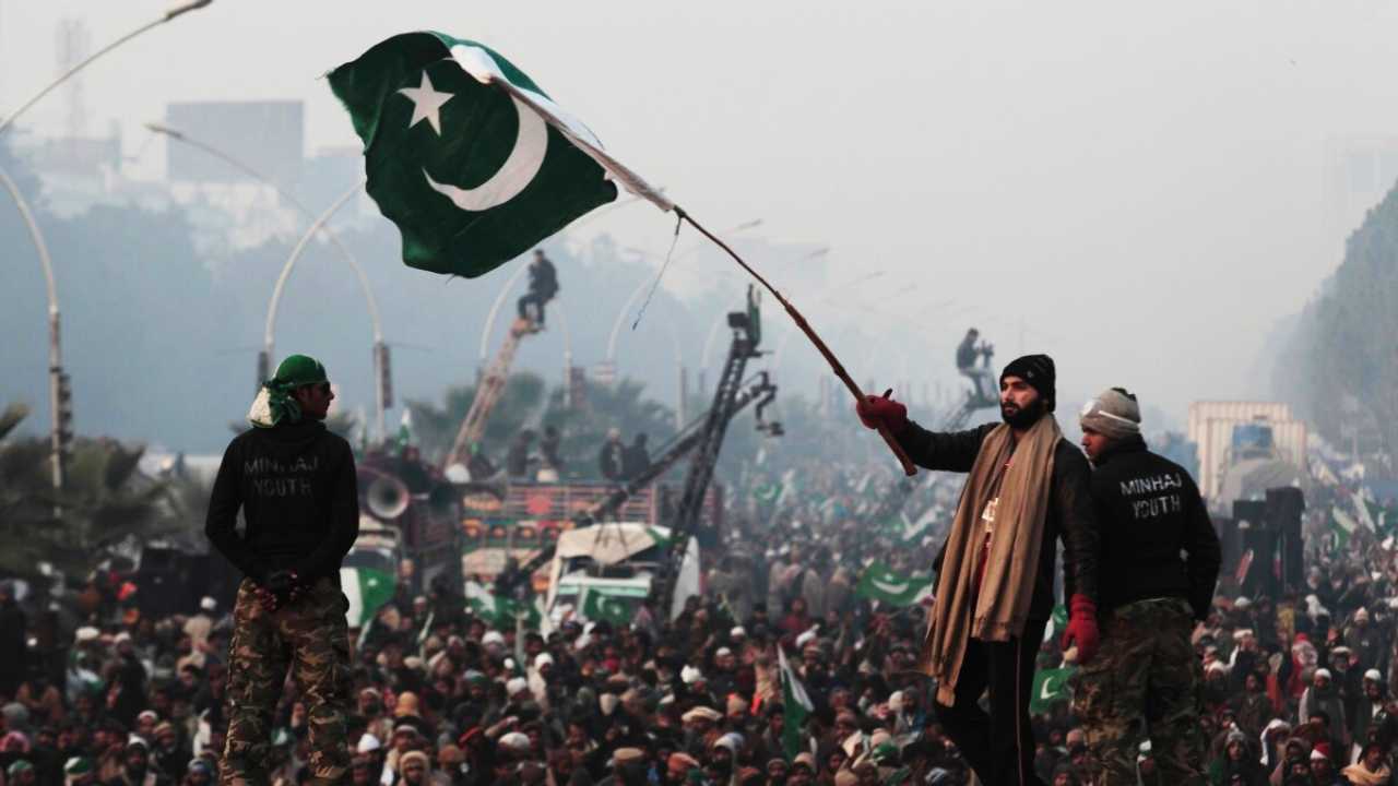 protest in pakistan