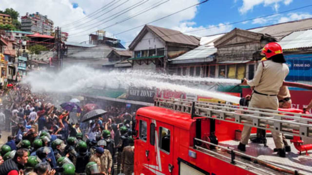 shimla protest against masjid