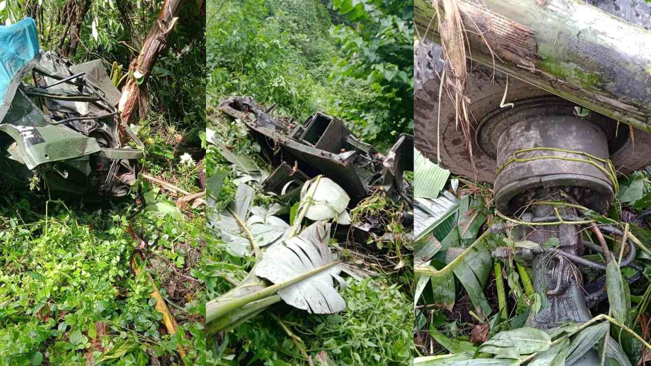 sikkim army vehicle accident 3 died