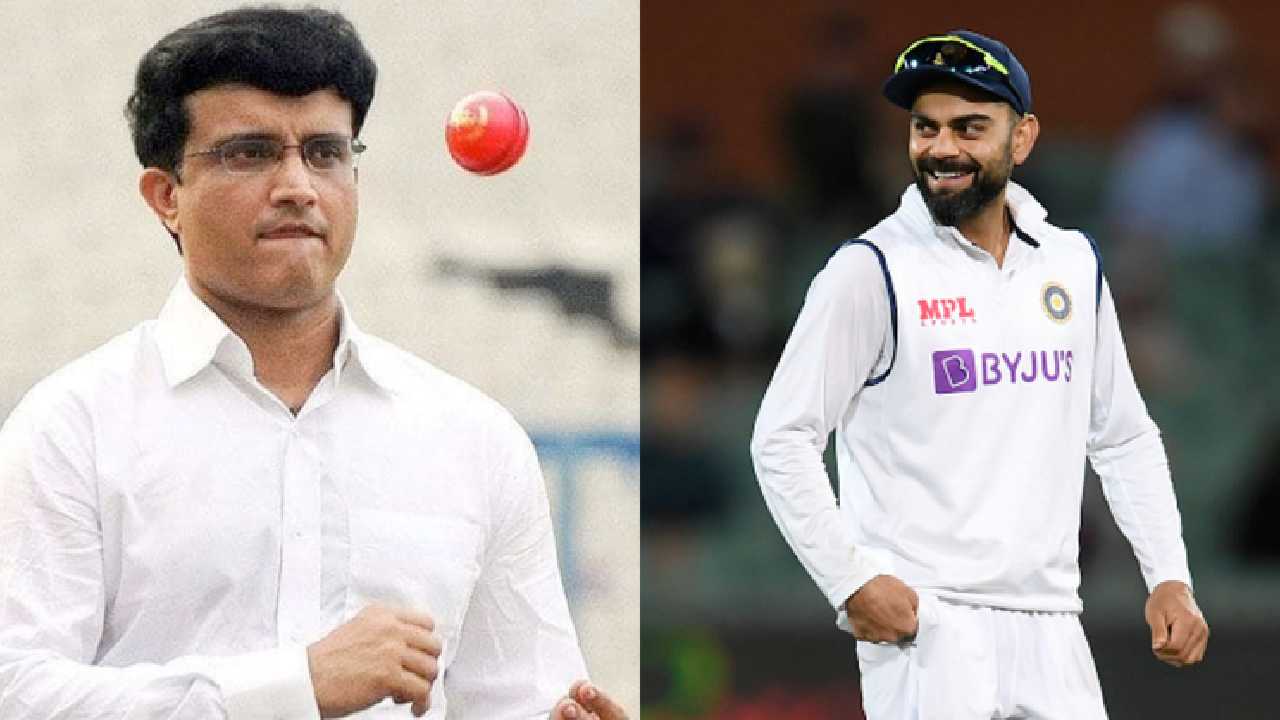 virat kohli sourav ganguly