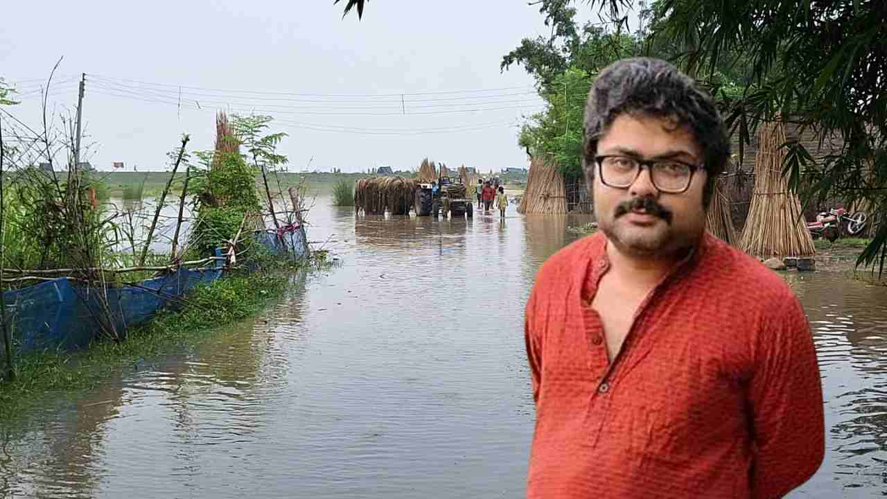 bangla pokkhoo malda flood