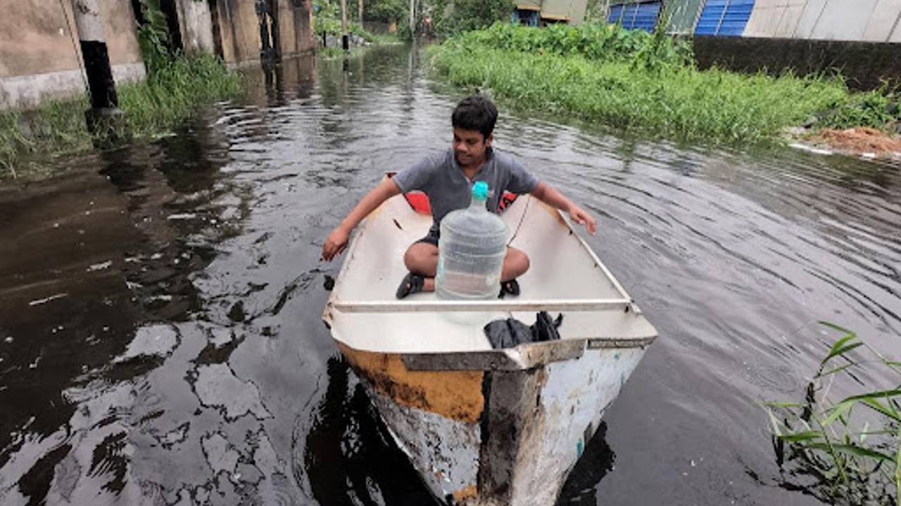 kolkata under water