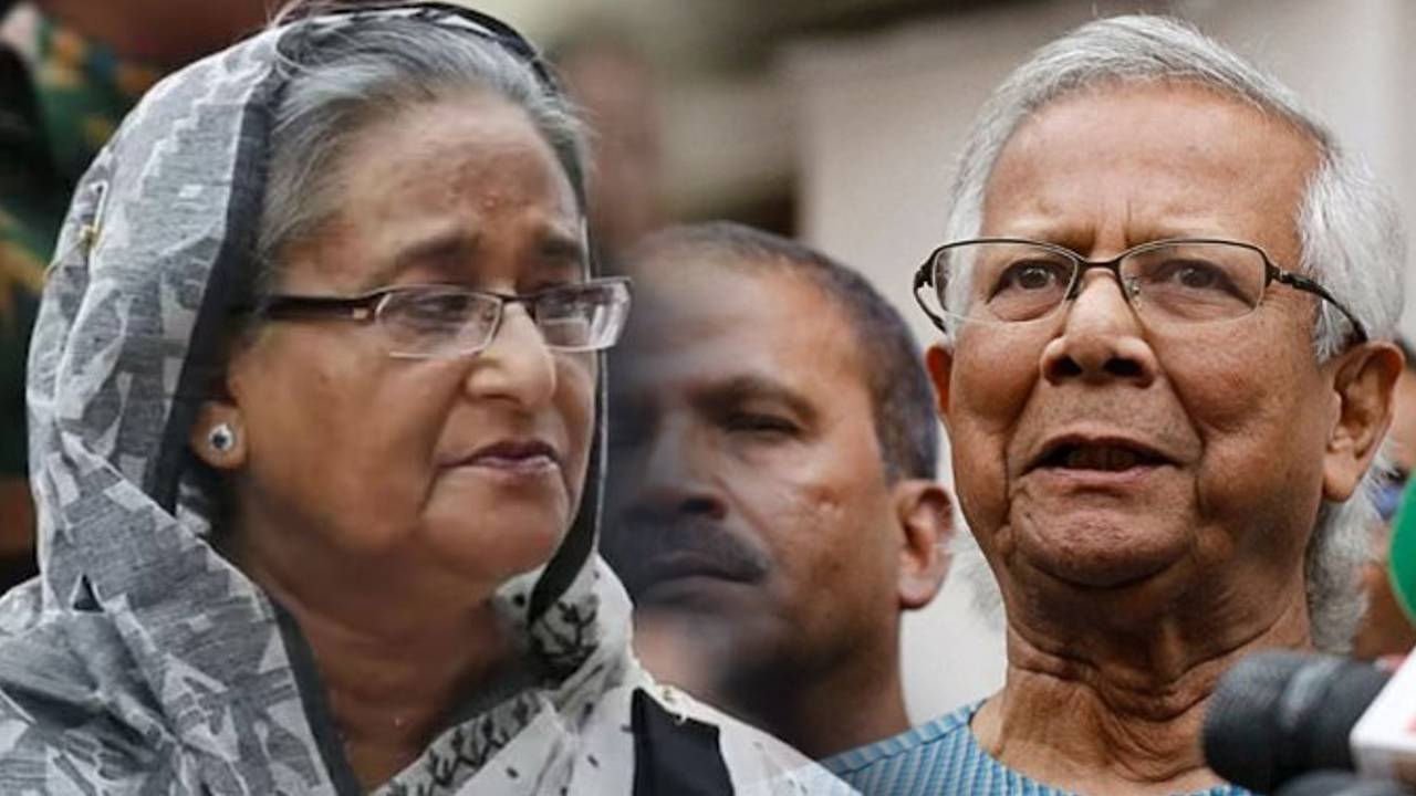 muhammad yunus vs sheikh hasina