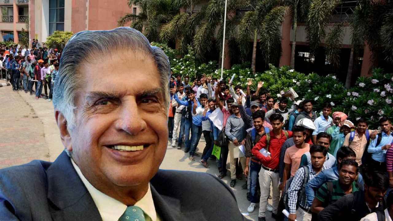 ratan tata job employment