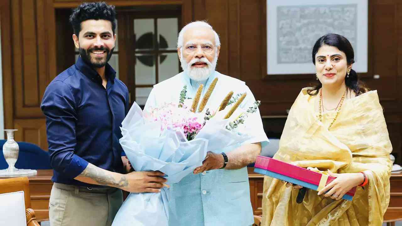 ravindra jadeja modi