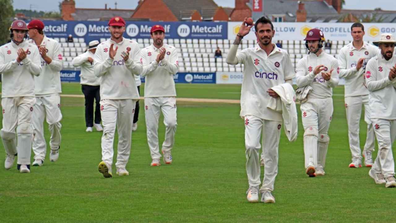 yuzvendra chahal in county cricket